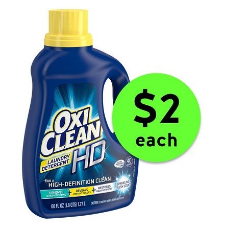 Fox Deal of the Week! OxiClean Laundry Detergent ONLY $2!! {Coupon in TODAY'S Paper}