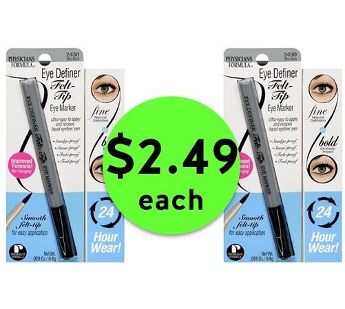 Nab Physicians Formula Eye Definer Marker Pens ONLY $2.49 Each {No Coupon Needed} at CVS! ~ Right Now!