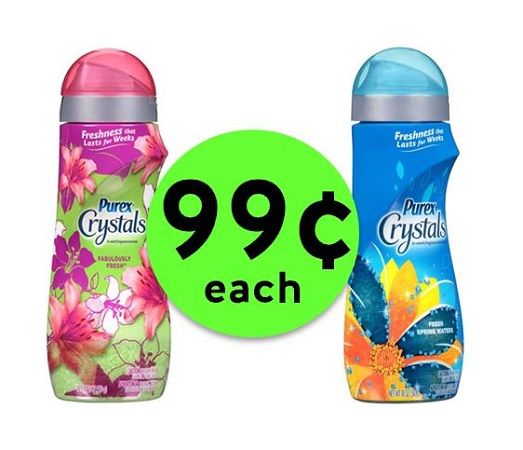 Pick Up TWO (2!) Purex Crystals ONLY 99¢ Each at CVS! ~ Ends Saturday!
