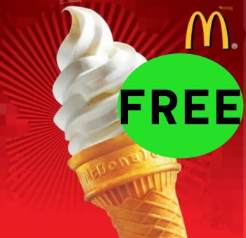 FREE McDonald’s Soft Serve Cone TODAY ONLY!