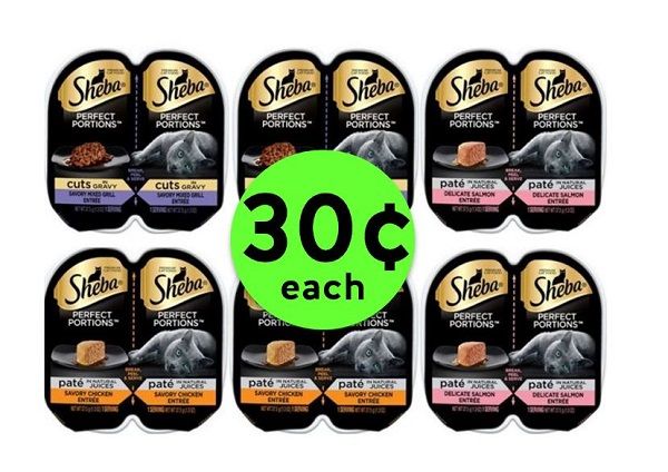 Sheba Perfect Portions Trays JUST 30¢ Each at Publix! ~ Happening Right Now!