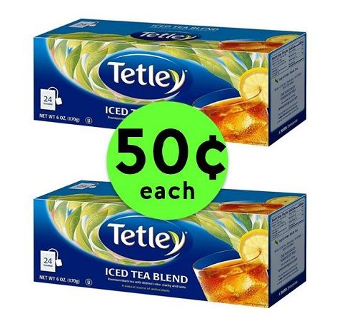 Refreshingly Cheap! Nab 50¢ Tetley Tea Bags at Publix! ~ Going On Now!
