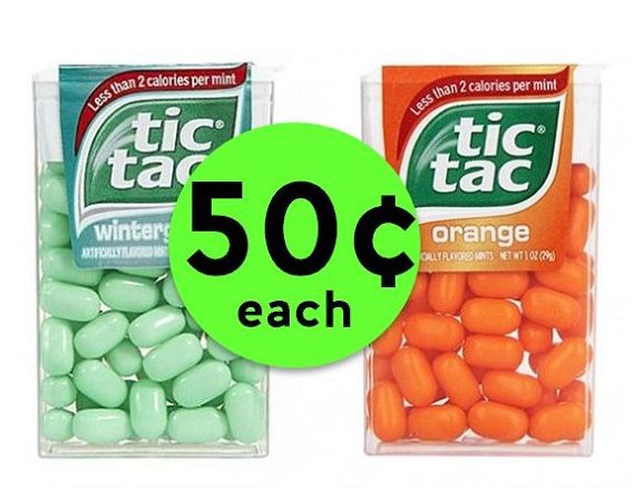 Freshen Your Breath with 50¢ Tic Tacs at Publix! ~ Starts Saturday!