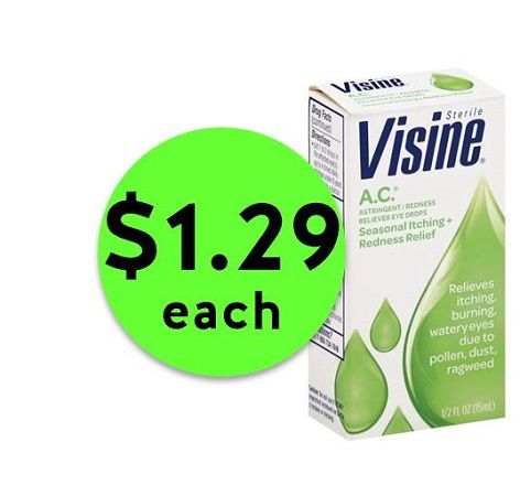 Discover Visine Eye Drops JUST $1.29 Each at Publix! ~ Going On Now!