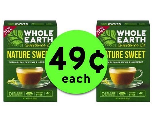 Sweeten Up with 49¢ Whole Earth Sweeteners at Publix! ~ Going On Now!