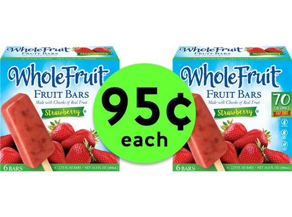 Fabulous Frozen Treat! ONLY 95¢ for Whole Fruit Fruit Bars at Publix! ~ Happening NOW!