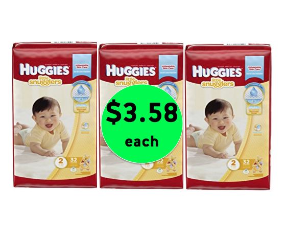Oh Baby! Get Huggies Diapers ONLY $3.58 Each at Walgreens! ~ Right Now!
