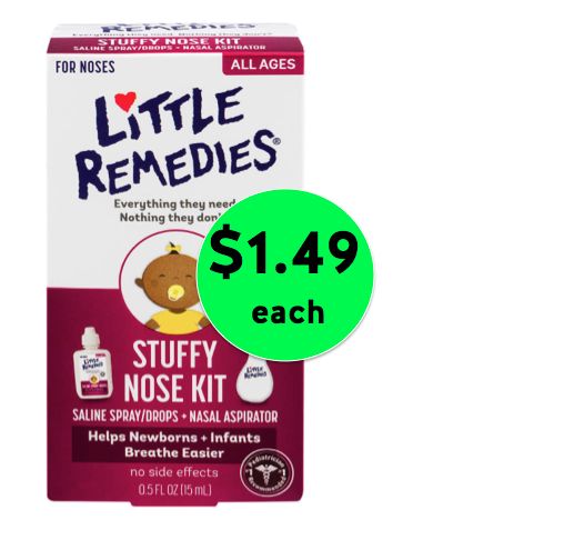 Give Baby Relief with Little Remedies Stuffy Nose Kit Only $1.49 Each at Walgreens! ~ Right Now!