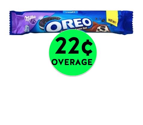 FREE + 22¢ Overage On Milka Oreo Candy Bars at Walmart! ~ Right Now!