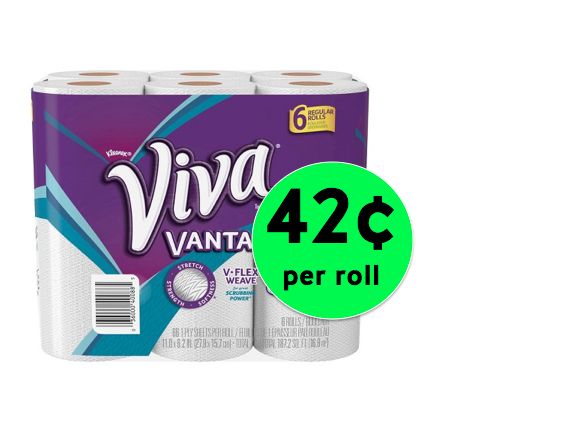 Viva Vantage Paper Towels Only 42¢ Per Roll at Walgreens! ~ Starts Sunday!