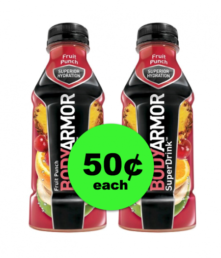 Hey, Team Moms/Dads! Bodyarmor Sports Drinks Are Just 50¢ at Publix ~ Starts Today!
