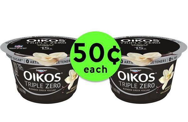 Dig Into Dannon Oikos Yogurt ONLY 50¢ Each at Publix! ~ Starts Tues/Weds!