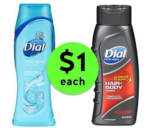 Get Sudsy with $1 Dial Body Wash Bottles at Publix! ~ Starts Weds/Thurs!