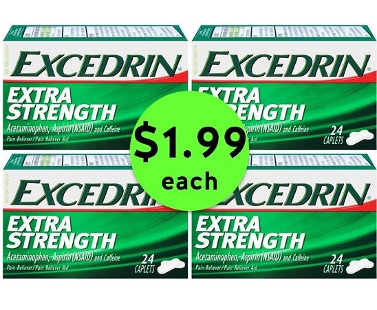 Get Extra Headache Help with $1.99 Excedrin Extra Strength Caplets at CVS! ~ NOW!