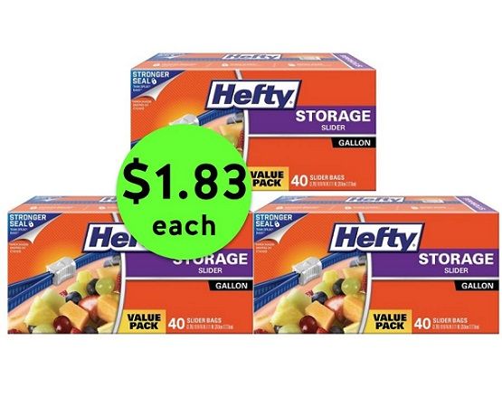 HURRY to Publix to Pick Up Hefty Value Pack Storage Bags ONLY $1.83 Each! ~ Ends Tues/Weds!