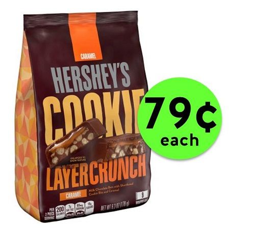 CHOCOLATE Alert! Hershey’s Cookie Layer Crunch Candy ONLY 79¢ Each at CVS! ~ This Week Only!