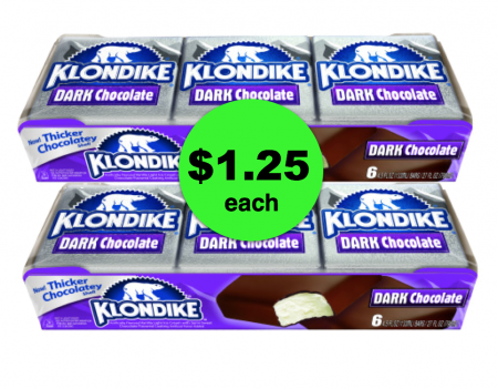 Sweet Treats for Labor Day Picnics – $1.25 Klondike Bars at Publix ~ Ends Friday!