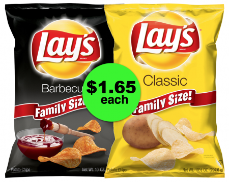 CHIP CHIP HOORAY!! Get Family Size Lay’s Potato Chips for $1.65 at Publix ~ Happening Right Now!