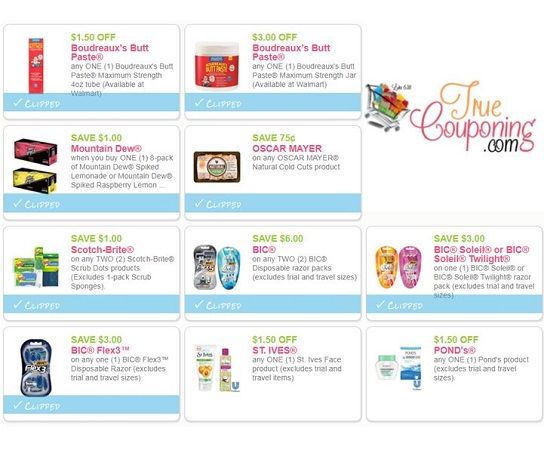Here's Another EIGHT (8!) NEW Coupons to PRINT for Bic Razors, Mountain Dew & More!