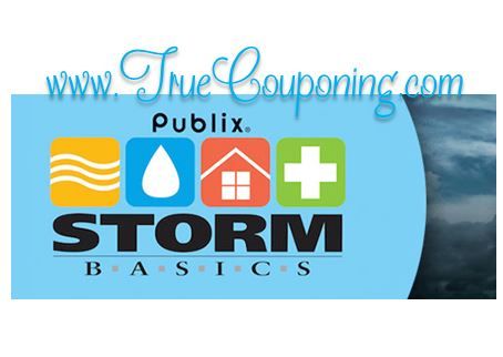 Publix "Storm Basics" Printable Coupons (Valid Through 8/18/17)