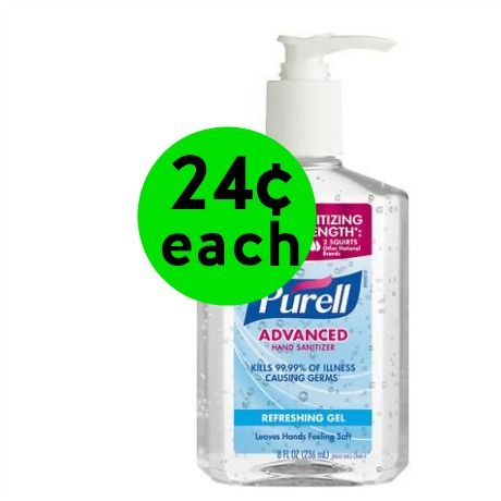 (**Update: Only 24¢!**) Pick Up Purell Hand Sanitizer or Soap Only 99¢ at Walgreens! ~ Right Now!
