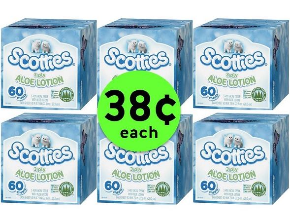 STOCK Up on Scotties Facial Tissues ONLY 38¢ Each at Publix! ~ Ad Starts Today!