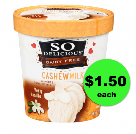 Yes, Dairy Free DOES Have Deals! Only $1.50 For Dairy Free Ice Cream {Reg. $5+} ~ Ad Starts Today!
