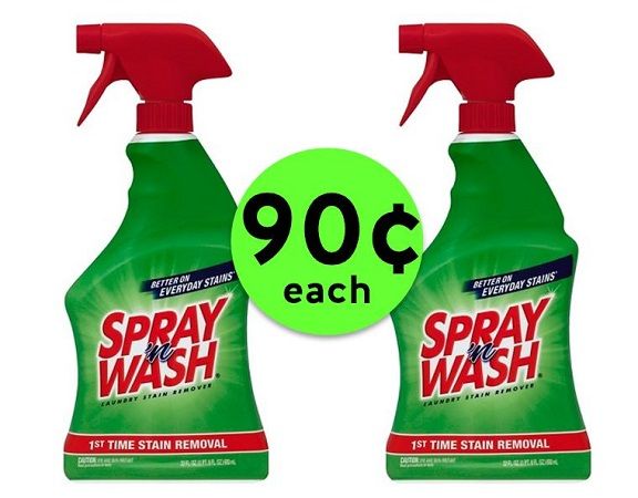 Keep Stains Away with 90¢ Spray N Wash Stain Removers at Publix! ~ Starts Sunday!