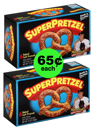 YUMMY Soft Pretzels For ONLY 65¢ A BOX at Publix ~ Going On Now!