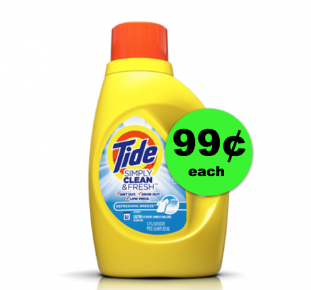 LOOK! Tide Simply Clean & Fresh is Just 99¢ at Publix ~ Going On Now!