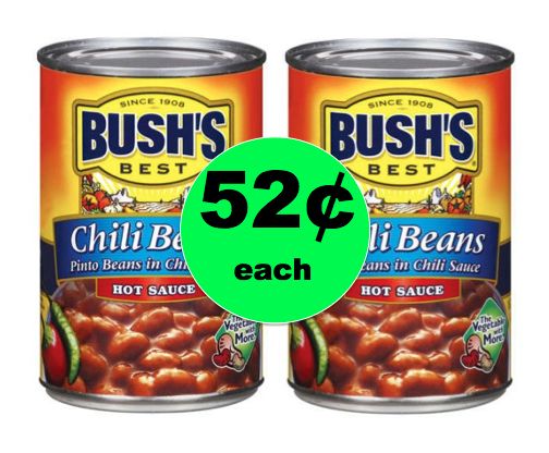 Get Ready to Make Some Chili with Bush’s Beans ONLY 52¢ Each at Target! ~Happening Right Now!
