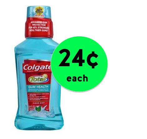 Print Your Coupon NOW for Colgate Mouthwash ONLY 24¢ at Walgreens! ~ Starts Sunday!
