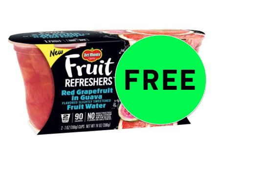 Yum! FREE Del-Monte Fruit Refreshers Right Now at Walmart!