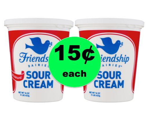WOW!! Pick Up 15¢ Friendship Diaries Sour Cream at Publix! ~ Going On NOW!
