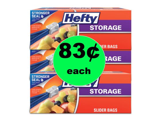 WOW! Hefty Slider Bags Are Just 83¢ at Publix! ~ Happening Now!