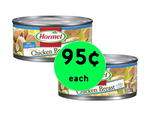 Cheap Deal on Hormel Chunk Chicken Breast Only 95¢ Each at Winn Dixie! ~ Happening Now!