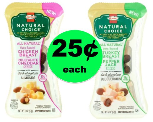 Get Ready For Those Snack Attacks with 25¢ Hormel Natural Choice Snacks at Target! ~ NOW!