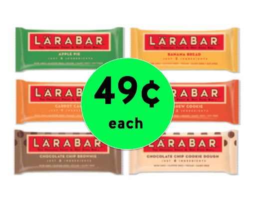 Print NOW for Larabar Singles ONLY 49¢ at Walgreens! ~Right Now!