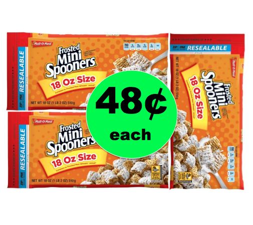 Stock Up on Malto Meal Whole Grain Cereal ONLY 48¢ Each at Walmart! ~ Right Now!