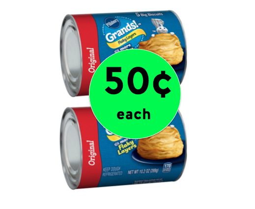 Pass the Honey for Pillsbury Grands! Biscuits ONLY 50¢ Each at Winn Dixie! ~ Right Now!