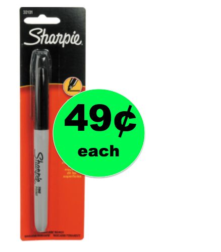 Snag Another Sharpie Marker Only 49¢ Each at Walgreens! ~ Right Now!