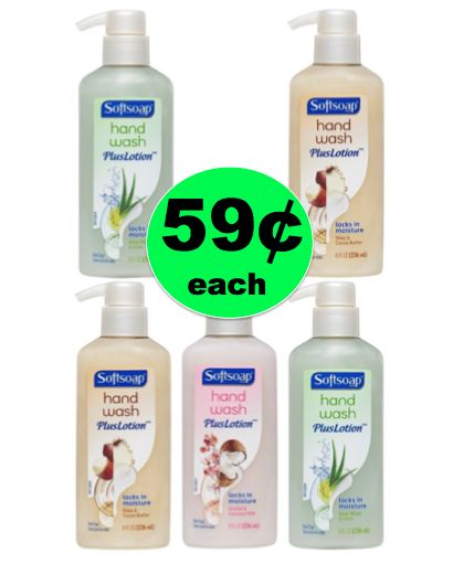 Stock Up Deal on Softsoap Hand Soap with Lotion ONLY 59¢ at Target! ~ Right Now!