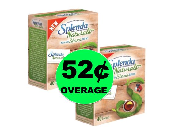 Sweeten Up with TWO (2!) FREE Splenda Naturals with Stevia + $0.52 OVERAGE at Target! ~ Ends Saturday!