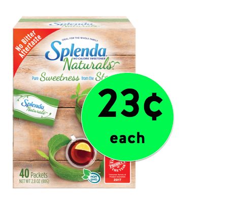 Sweeten Up with Splenda Naturals Stevia Sweetener ONLY 23¢ at Walmart! ~ Going On Now!