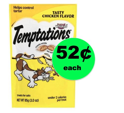 Pounce Into Target for 52¢ Temptations Treats for Cats! ~Right Now!