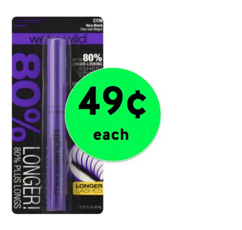 Get Lovely Lashes with 79¢ Wet n Wild Mega Length Mascara at Walgreens! ~Right Now!