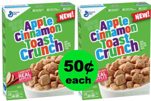 Apple Cinnamon Toast Cereal Only 50¢ Per Box at Publix! {Ibotta Rebate} ~ Starting Weds/Thurs!