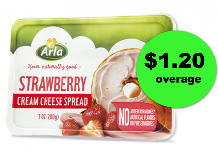 Don’t Miss FREE + $1.20 OVERAGE on Arla Cream Cheese From Publix! ~ Ends Friday!