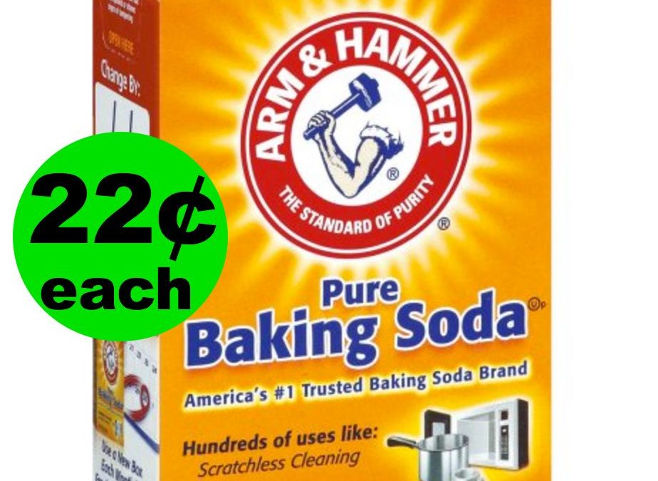 Time To Freshen Up Everything With 22¢ Arm & Hammer 8 oz Baking Soda! ~ Ends Wednesday!