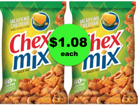 Stock Up for Game Day! Chex Mix Snacks For Only $1.08 at Publix ~ Going On Now!